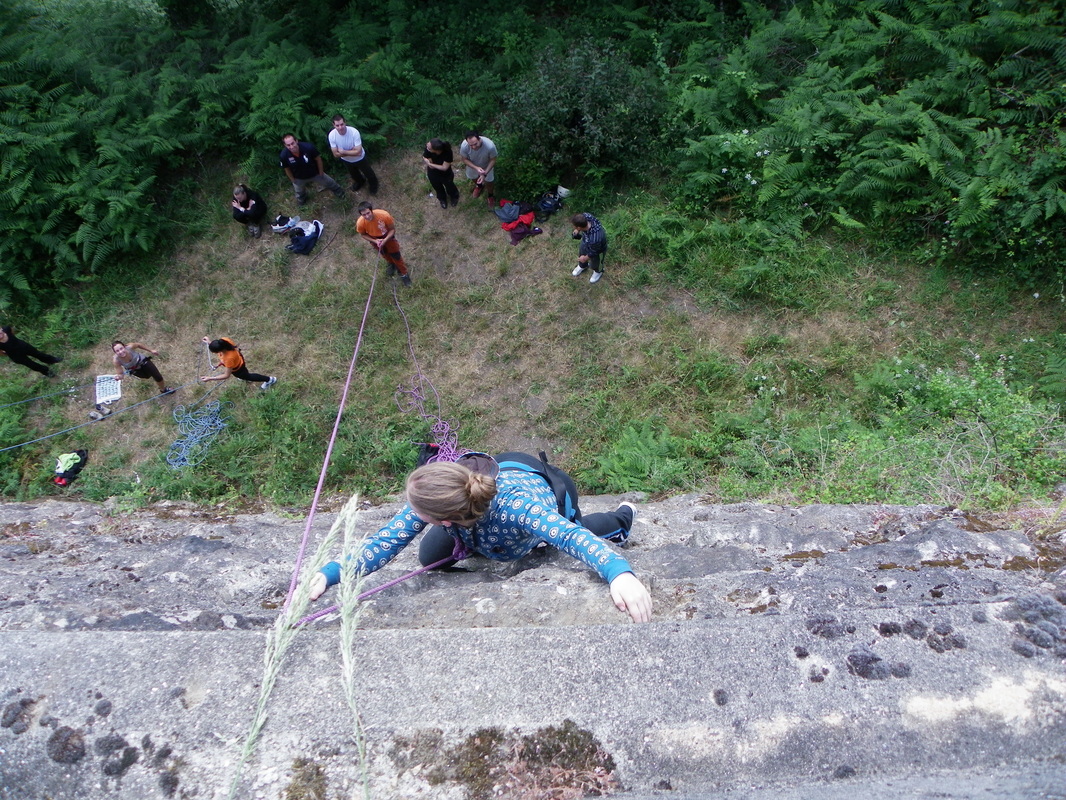▷ Escuela de escalada para niños en Vigo